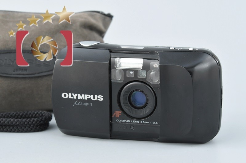 オリンパス（OLYMPUS） 【中古】OLYMPUS μ[mju:] ミュー ブラック