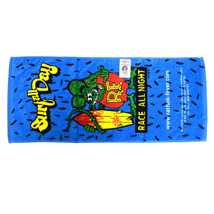 2枚までメール便280円対応】ラットフィンク フェイスタオル 4種類 RAT