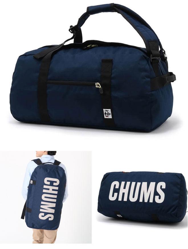 CHUMS（チャムス） ボストンバッグ リサイクルチャムス2ウェイボストン