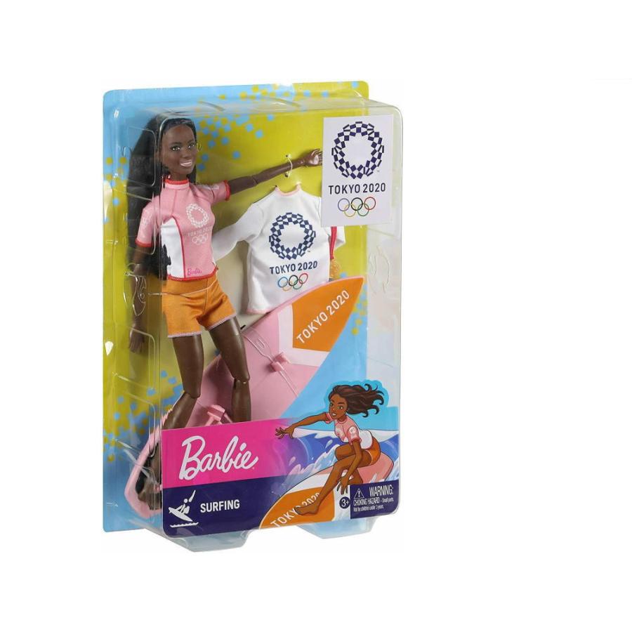 バービー 東京オリンピック 2020 サーフィン ポーザブル ドール 人形