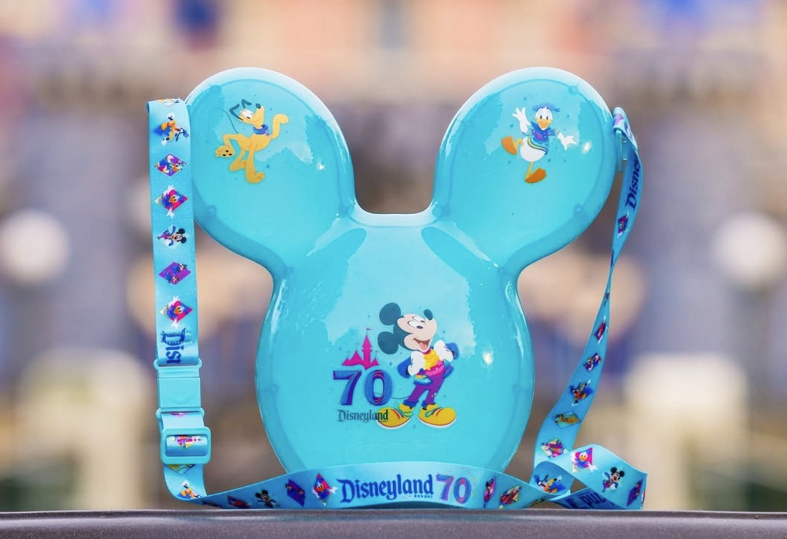 ディズニーランド 70周年 ポップコーンバケット アナハイム 海外限定