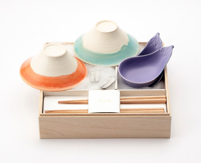 一富士二鷹三茄子』飯碗セット 限定作家物 一富士二鷹三茄子』飯碗