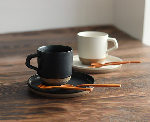 KINTO キントー セラミックラボ マグ＆プレート＋ナチュレカトラリー
