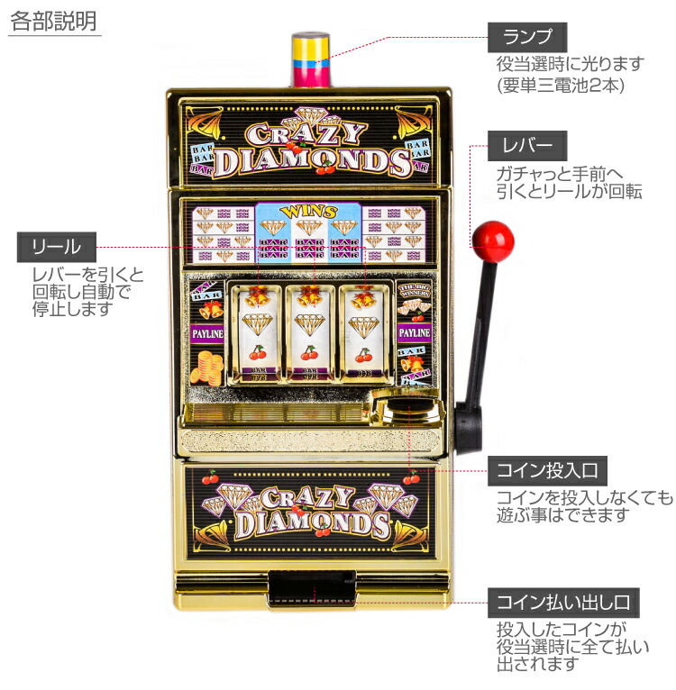 カジノ ヴィンテージ スロット 実機 インテリア 店舗 什器 カジノ