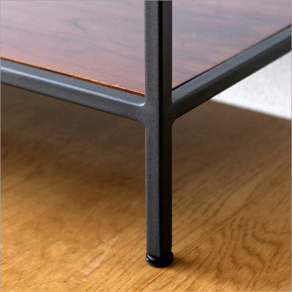 コンソールテーブル 玄関 スリム おしゃれ 花台 木製 棚付き 2段