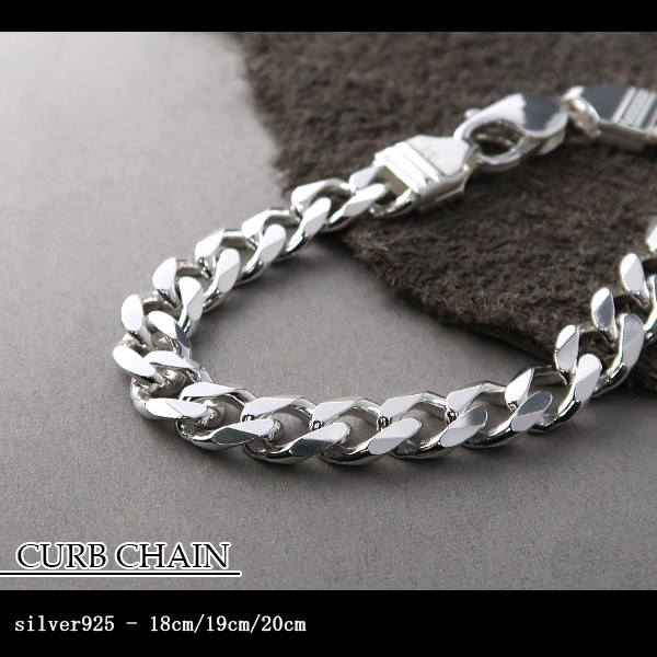 12面トリプル 喜平シルバー925 ブレスレット アンクレット 18cm