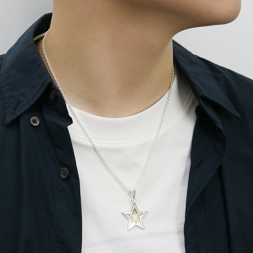 THE STAR CLUB ザ スタークラブ シルバーネックレス トップ THE STAR