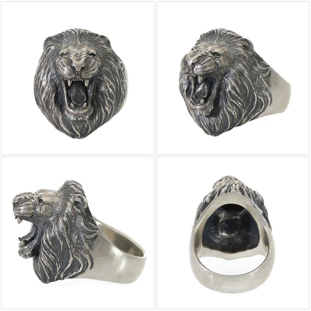 MagischeVissen（マジェスフィッセン） ライオン 獅子 リング 15〜30号