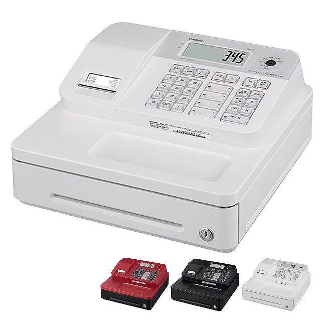 美品】カシオ 電子レジスター SR-G3-WE casio Bluetooth搭載