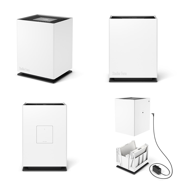 加湿器 気化式 おしゃれ タッチディスプレイ wi-fi Stadler Form