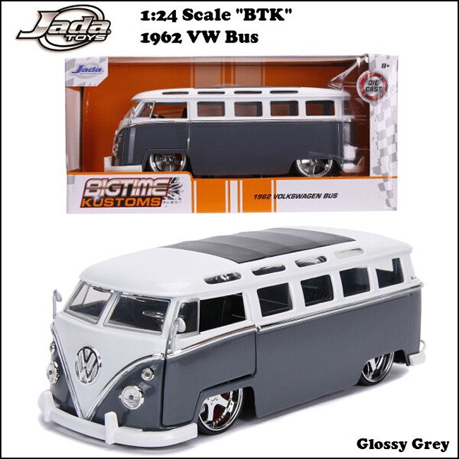 フォルクスワーゲン バス JADA TOYS BTK 1962 VW BUS 1/24 レトロ