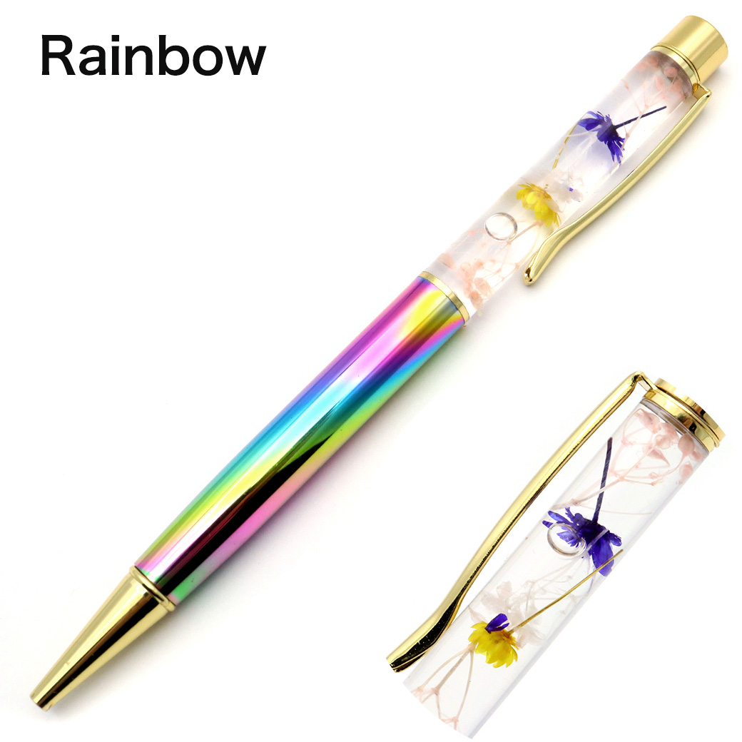 最安値に挑戦！ハーバリウム ボールペン 太さ1.0mm 選べる 11種類の