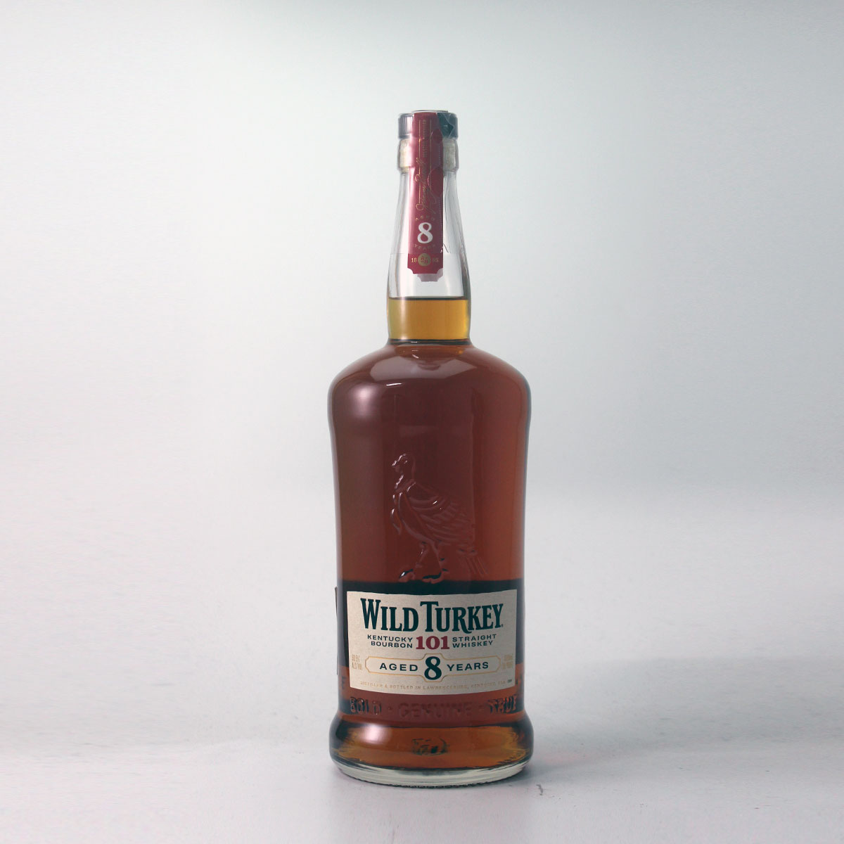 ☆ウイスキー☆ワイルドターキー 8年 金キャップ 七面鳥正面 1000ml