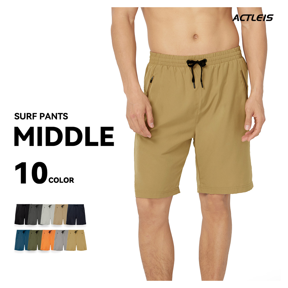 ACTLEIS（アクレイス） 水着 メンズ サーフパンツ 海パン サーフ
