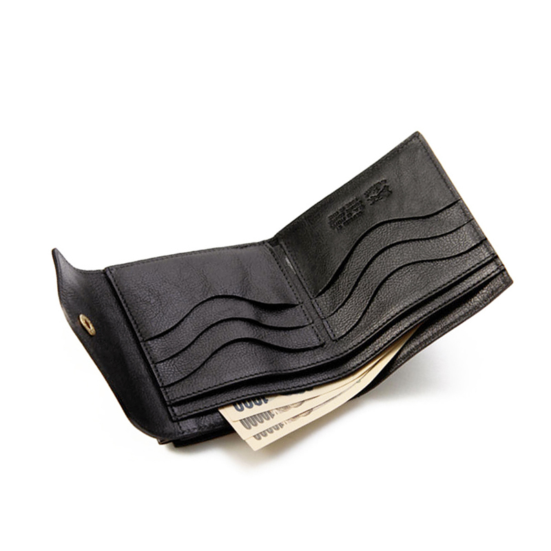 IL BISONTE（イルビゾンテ） 正規取扱店 レザー がま口付き 2つ折り