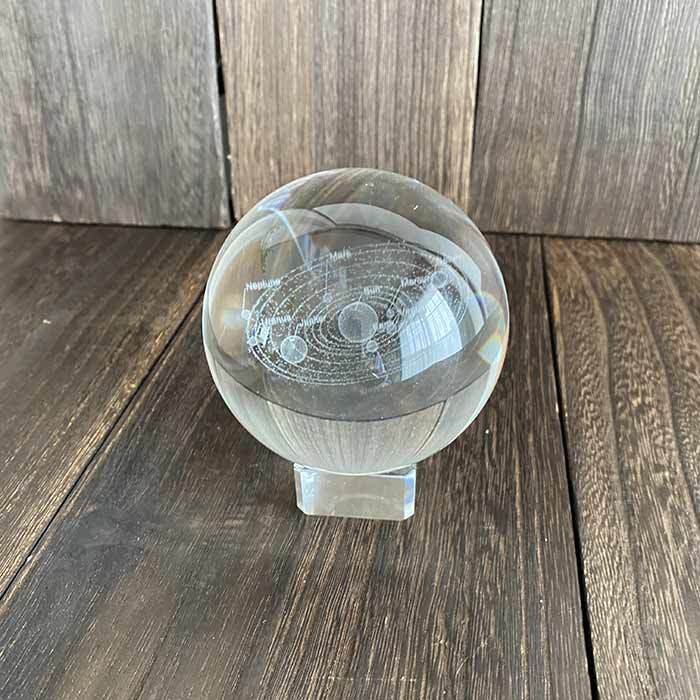 オーストラリア アンティーク ビンテージ 器 ガラス クリア 地球 太陽