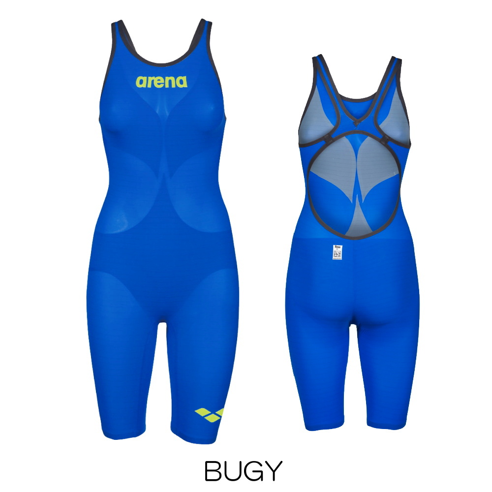 人気 アリーナカーボンエアー2 サイズS ブルー アリーナ（arena） 競泳