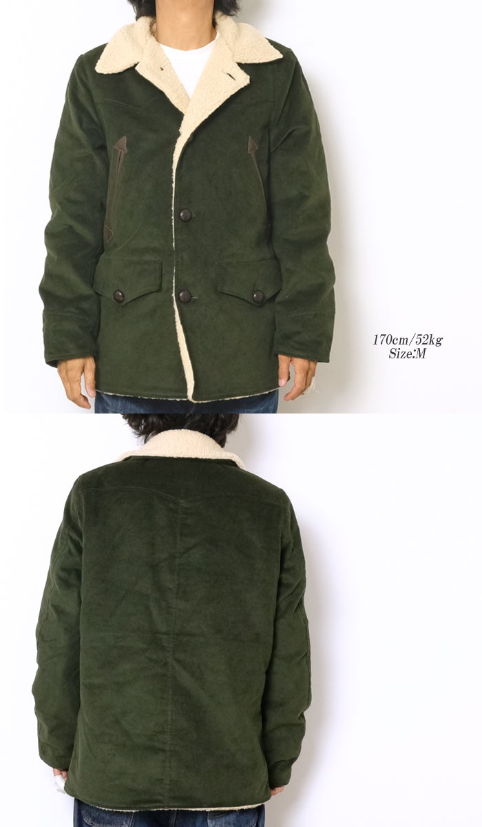 SUGAR CANE SUGARCANE（シュガーケーン） コーデュロイ ランチ コート