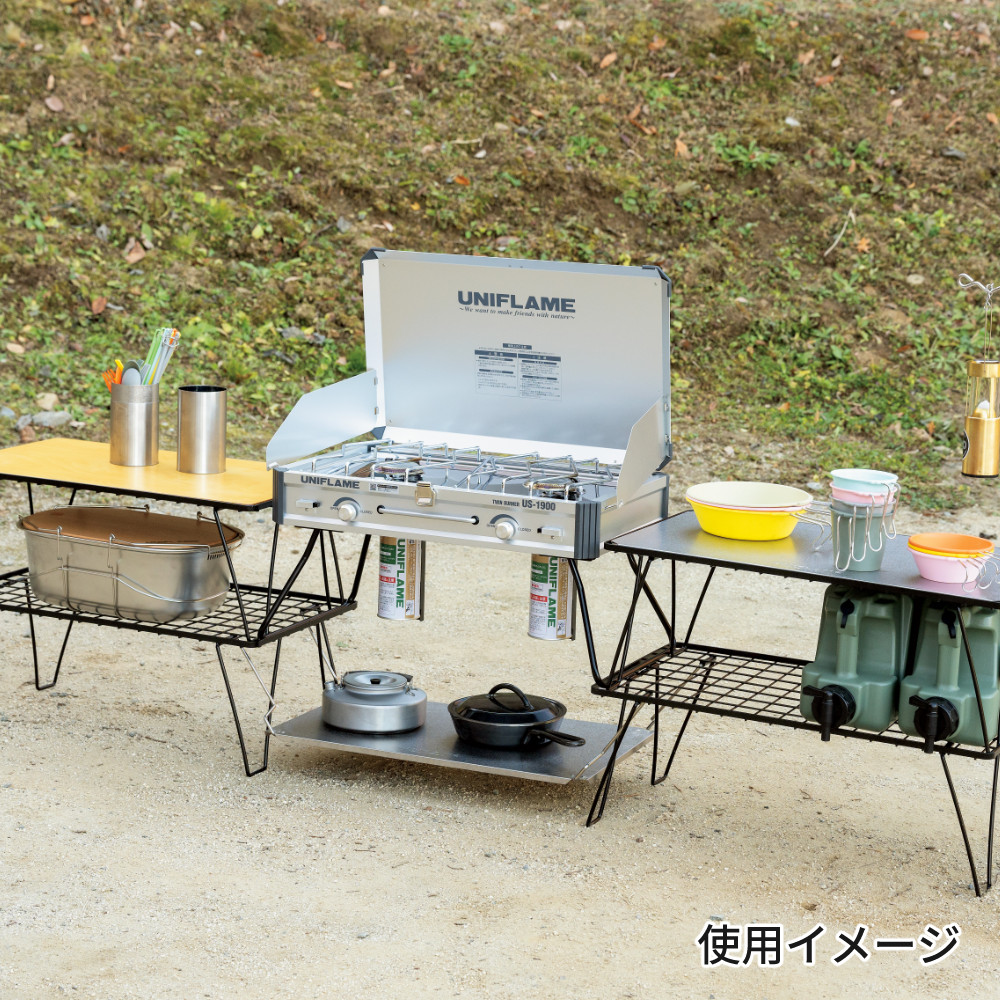 中古品】フィールドラック6点セット【ユニフレーム】 中古品