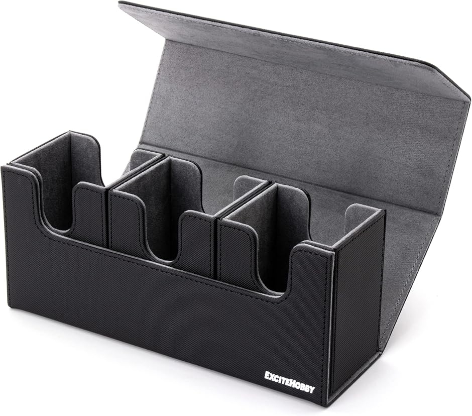 EXCITE HOBBY トレカ 3つのデッキケース トレーディング スリーブに