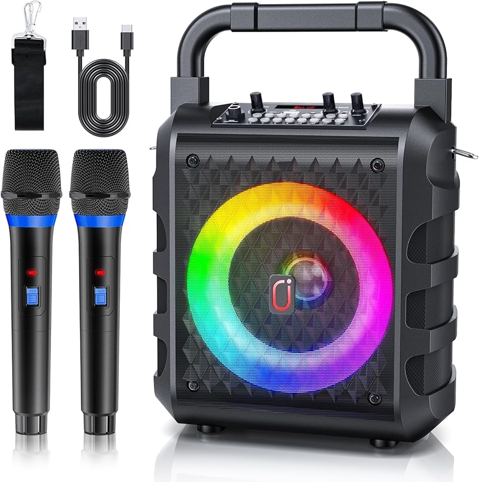 Yahoo!ランキング1位入賞】スピーカーセット カラオケセット 家庭用