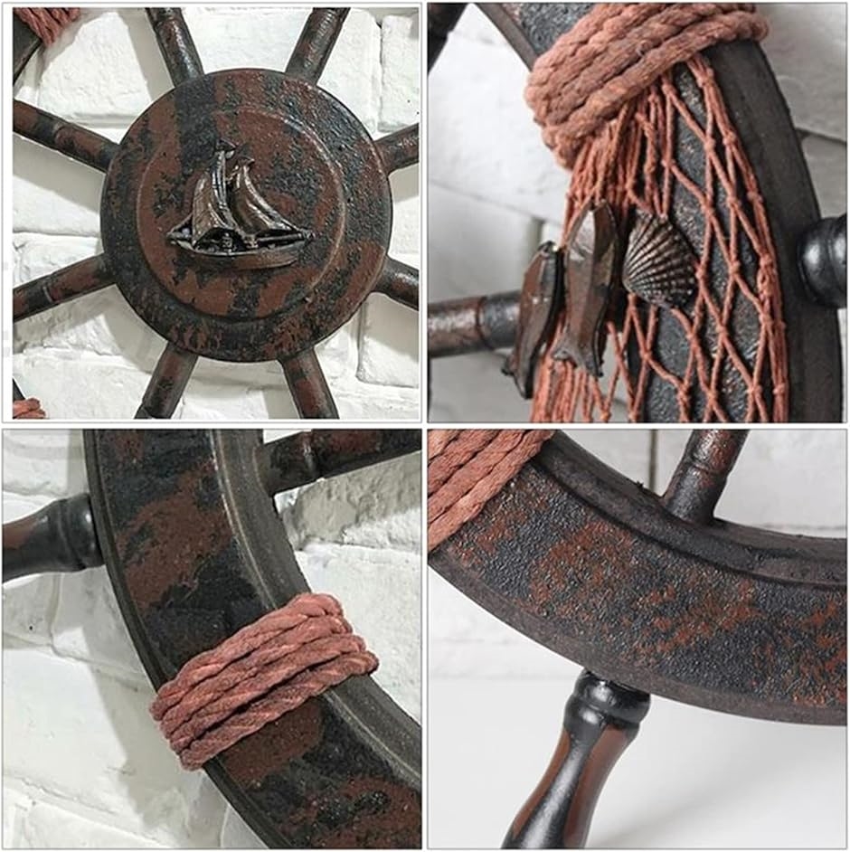 日本郵船株式会社 船舵 木製 ハンドル 操舵輪 インテリア 壁掛け