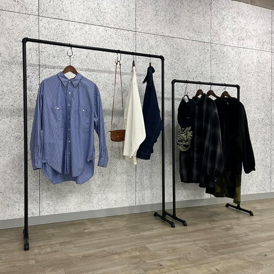 ハンガーラック ガス管 アイアン セール中 黒 パイプ インダストリアル