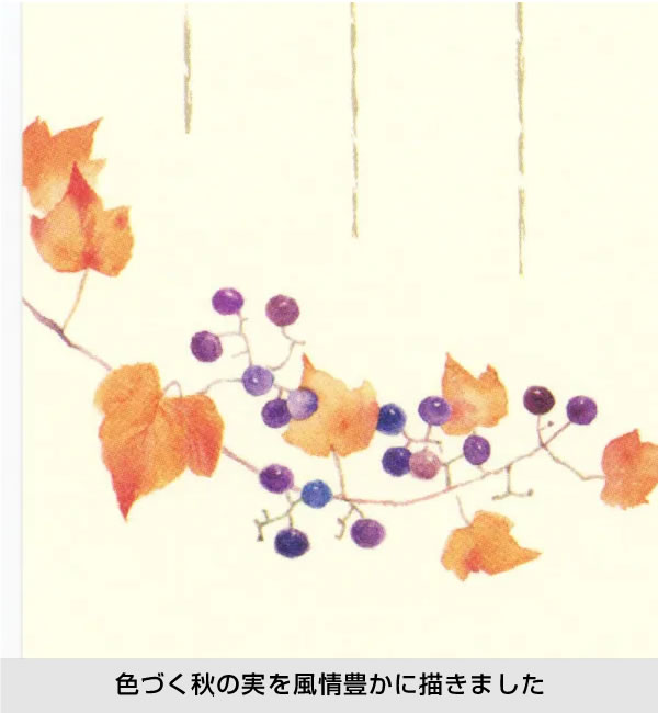 はがき 秋柄 秋五集 秋うららか2A 5812865 （34） 5枚入り ハガキ 葉書