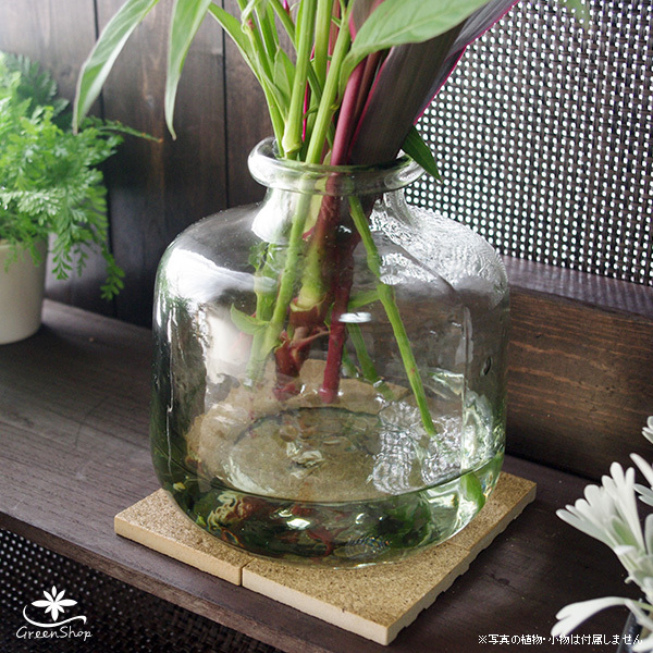 クラシカルガラスフラワーベースB 花瓶 フラワーベース おしゃれ