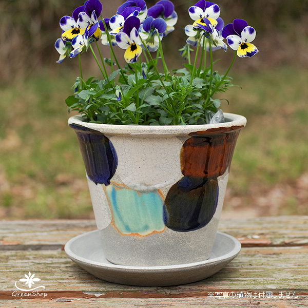 信楽焼 篠原希作 引出筒花入 高さ6.5寸（約19cm）共箱なし 本物保証