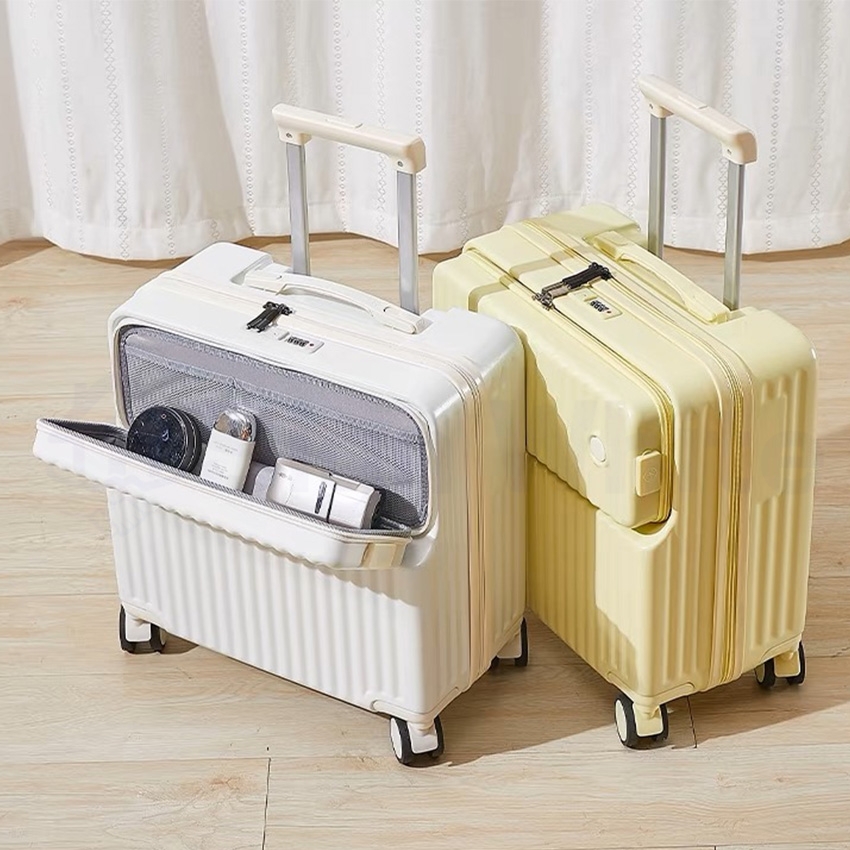 スーツケース フロントオープン 機内持ち込み 前開き キャリーケース