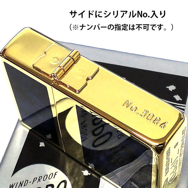 zippo 夜明け前より瑠璃色な フィーナ限定50個 ゴールド シリアル