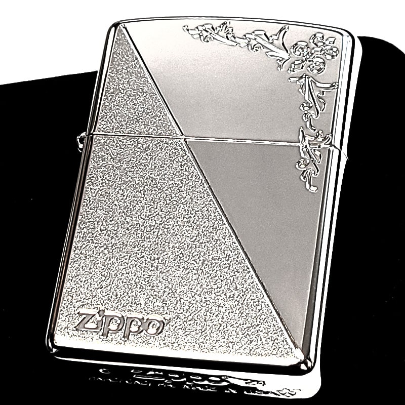ZIPPO（ジッポー） ライター アーマー プラチナシルバー アラベスク