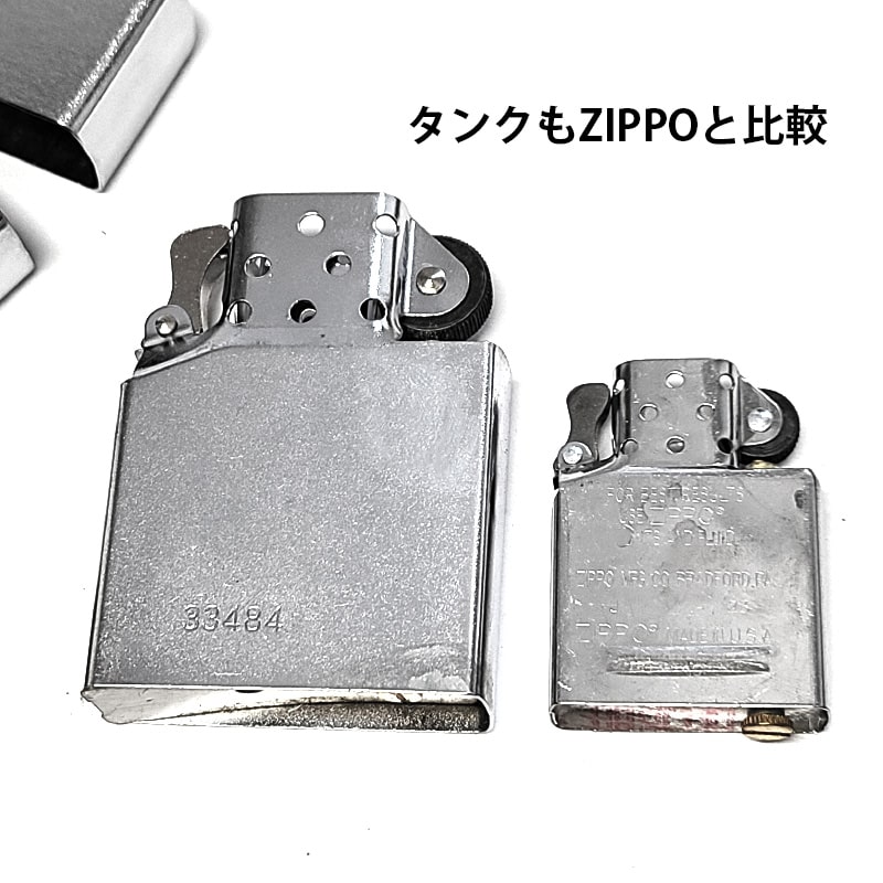 オイルライター 巨大 ジャンボサイズ シルバー クロームサテン 面白