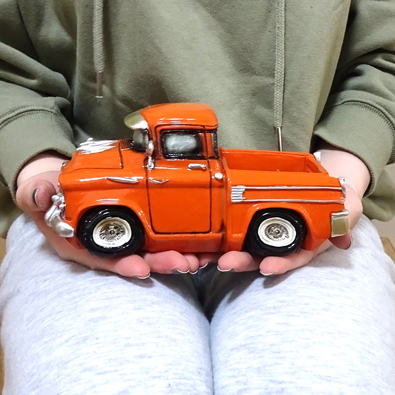 アメリカン レトロ 貯金箱 オールディーズ マネーバンク トラック