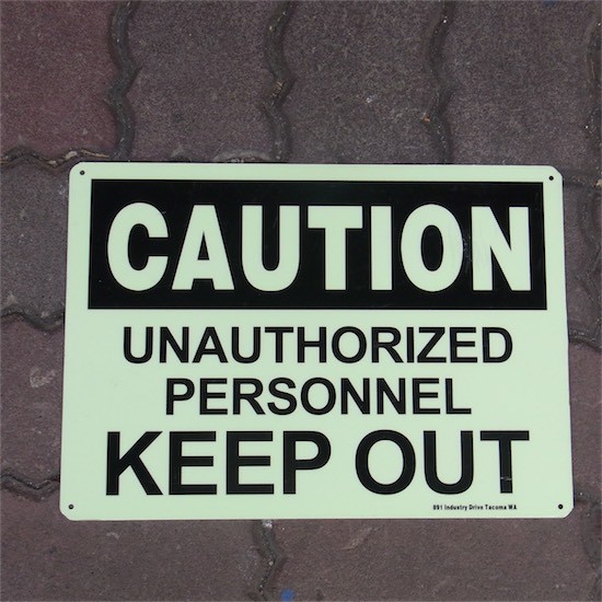 US セキュリティサイン CAUTION 注意 DANGER 立ち入り禁止 危険看板