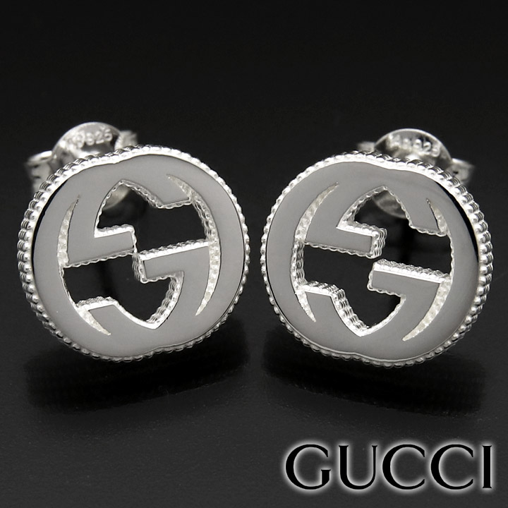 GUCCI（グッチ） ピアス インターロッキングGピアス シルバー925