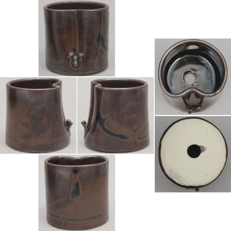 真葛香斎 ウロコ千切蓋置 真葛香斎 ウロコ千切蓋置 真葛香斎 ウロコ