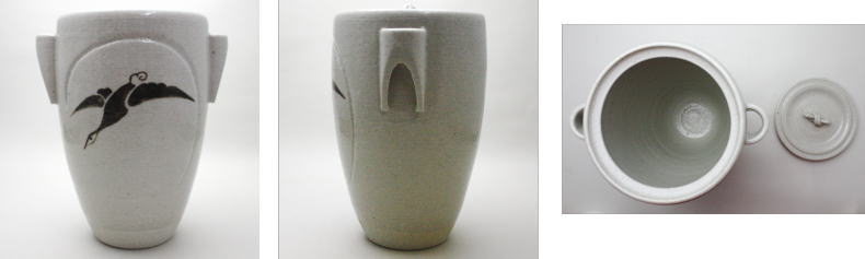 茶道具 水指 水差し 中置 信楽焼 落雁 虫明写 高橋楽斎窯 信楽焼き