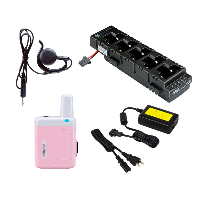 ALINCO（アルインコ） DJ-PX5 5台フルセット 特定小電力