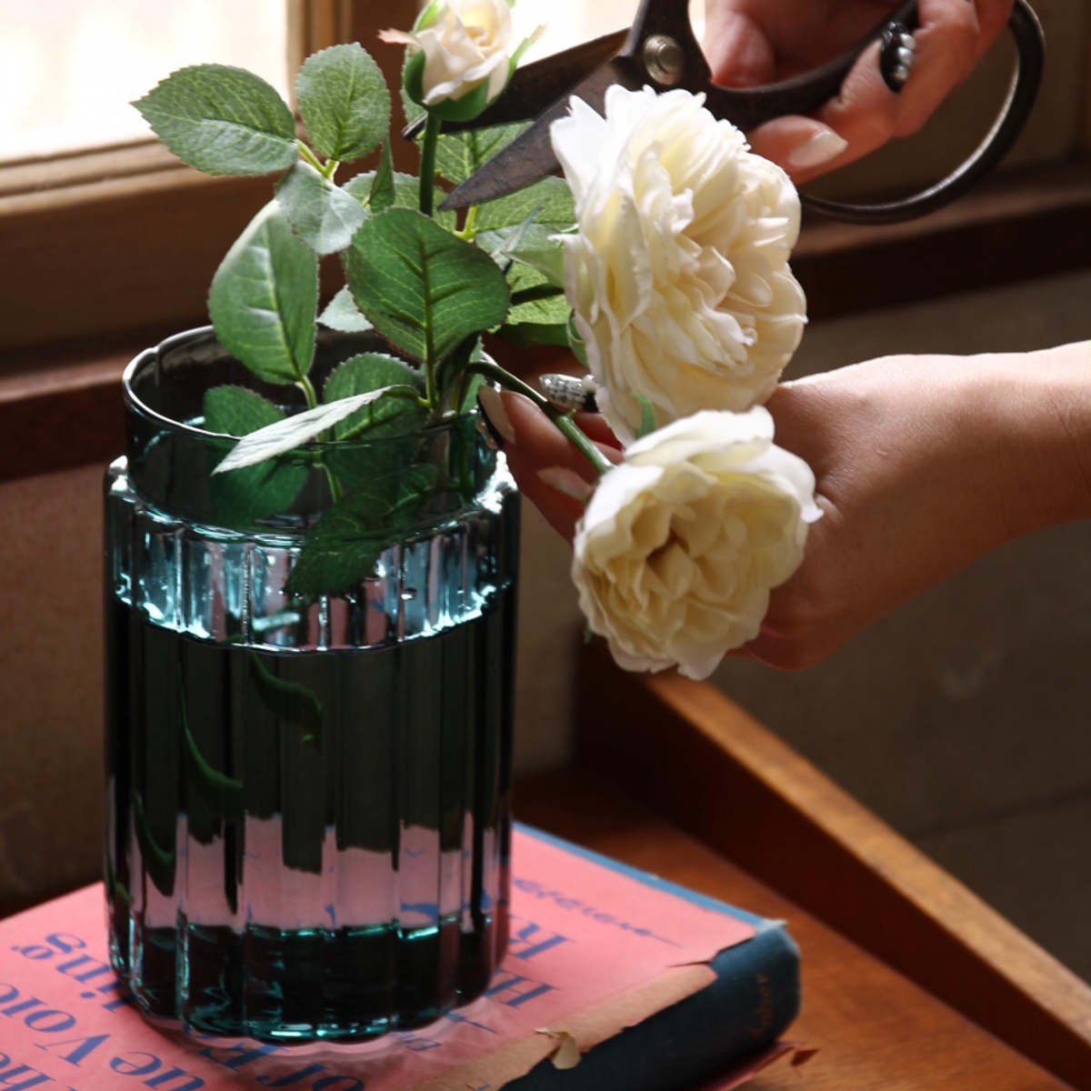 花瓶 ウェーブボトル フラワーベース 2WAY （ 花器 花びん 一輪挿し