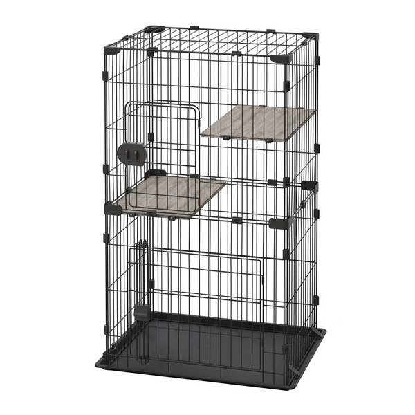 IRIS OHYAMA（アイリスオーヤマ） 猫 ケージ キャットケージ 2段