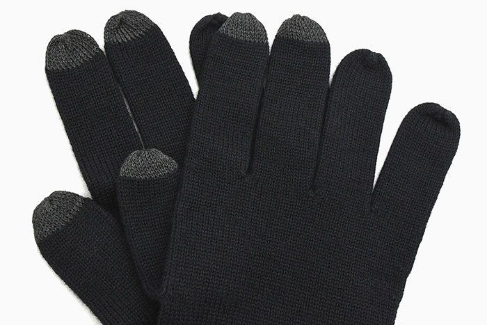 FRED PERRY（フレッドペリー） 手袋 メンズ ツイン ティップド メリノ