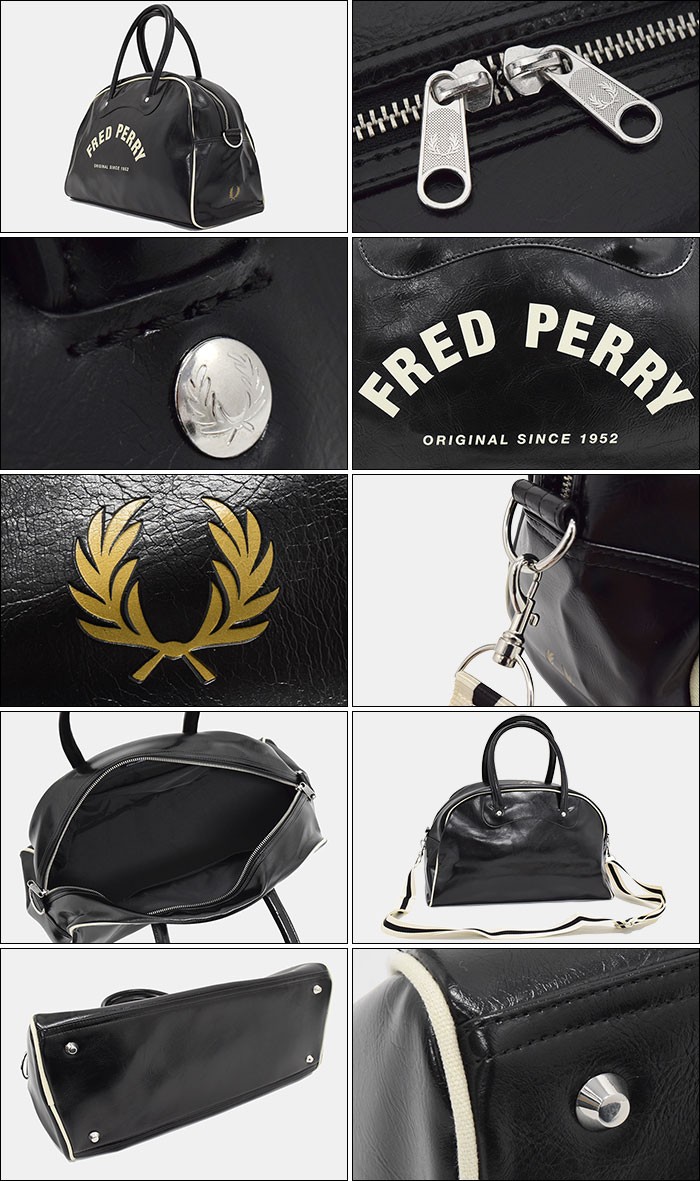 FRED PERRY（フレッドペリー） ボストンバッグ クラシック グリップ