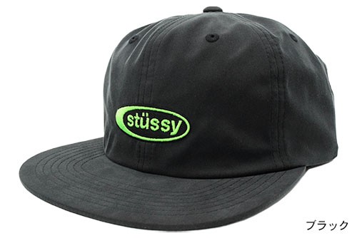 STUSSY（ステューシー） キャップ 帽子 STUSSY Oval Logo Snapback Cap