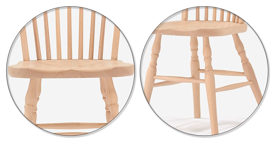 大塚家具 秋田木工 ダイニングチェア 500EB ブナ材 全2色 大塚家具