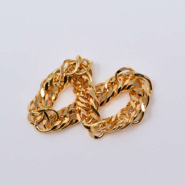 K18 12号 リング 3g 喜平 リング 18金 12面 3ミリ 幅 k18 18k