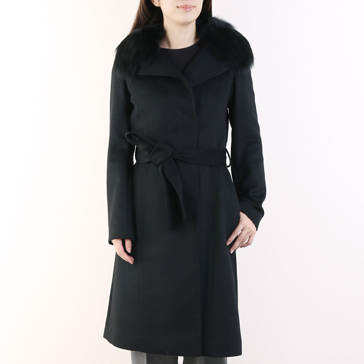 極美品】DUSAN ガウンコート チェスターコート 最高級カシミヤ100