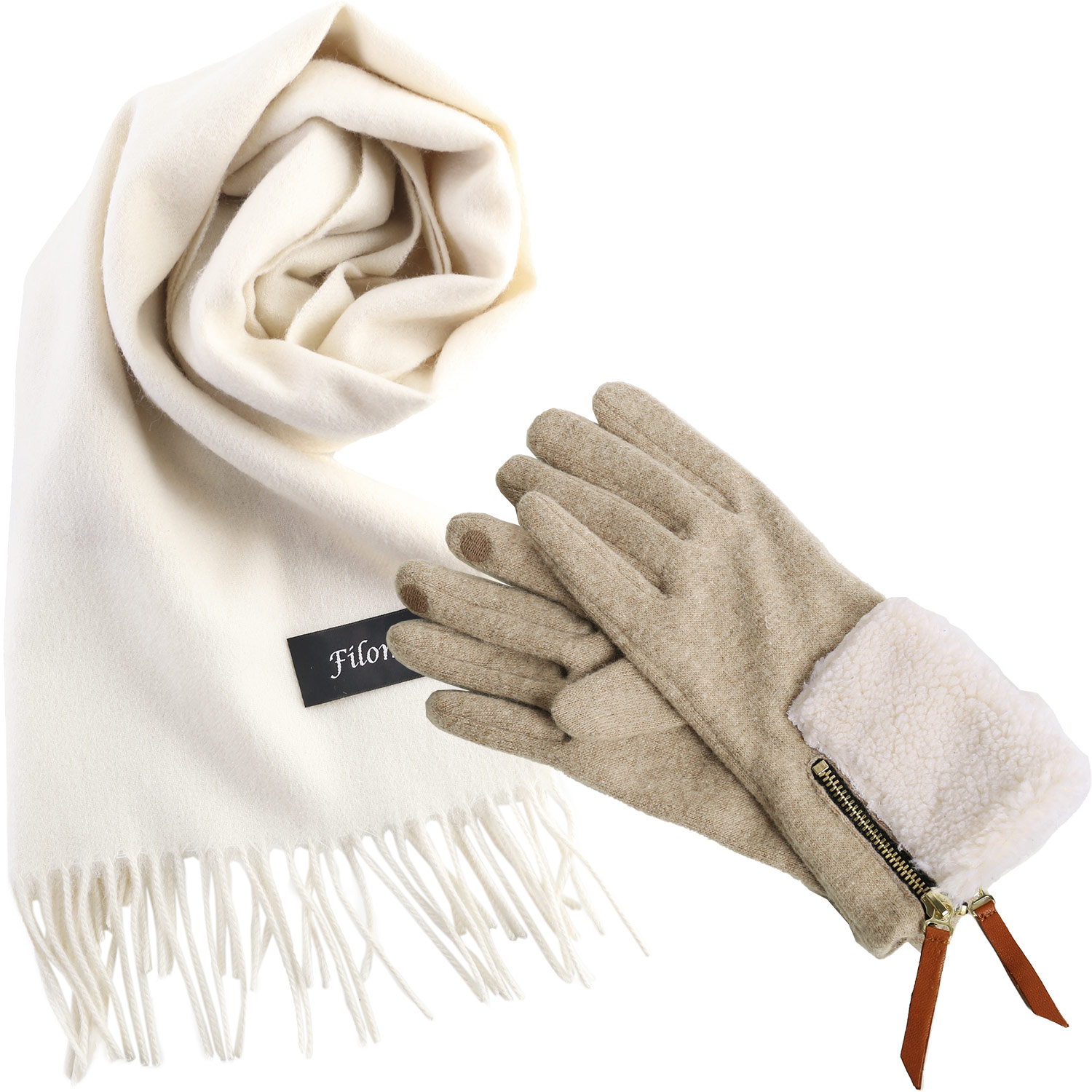 sankyo shokai（三京商会） [5%offクーポン]カシミヤブレンドマフラー