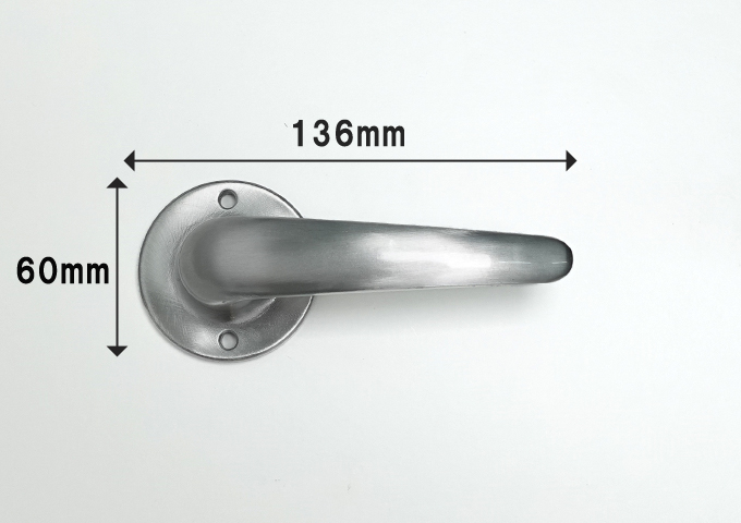 ハンドル/アルミ/ドアハンドル/取っ手/シルバー/エントランス/レトロ